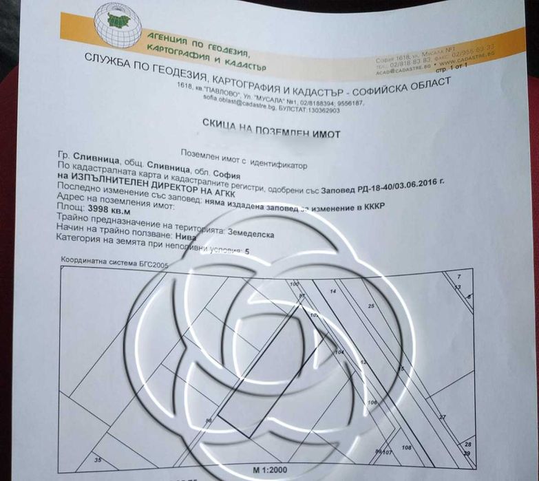 Продава се Парцел в Сливница - 3998 кв.м за 20 €/кв.м - Снимка #2