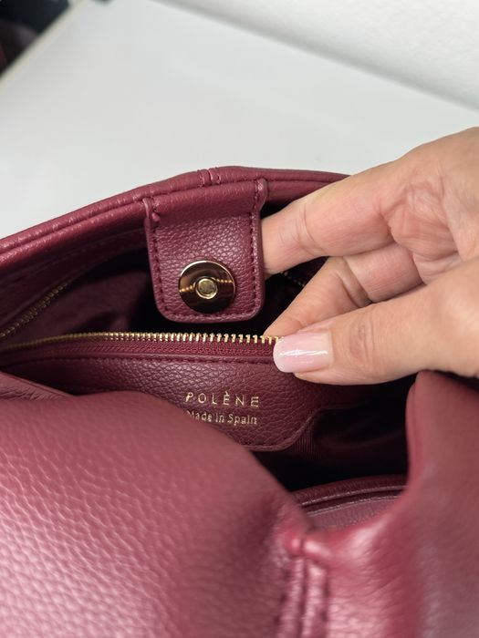 Geanta  rosu burgundi