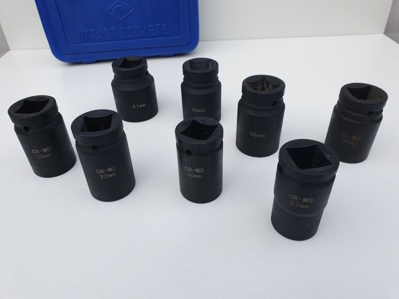 Set trusa chei tubulare impact 1 tol " 8 piese