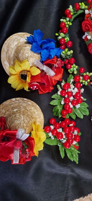 Ободки с цветами для девочек, заколки