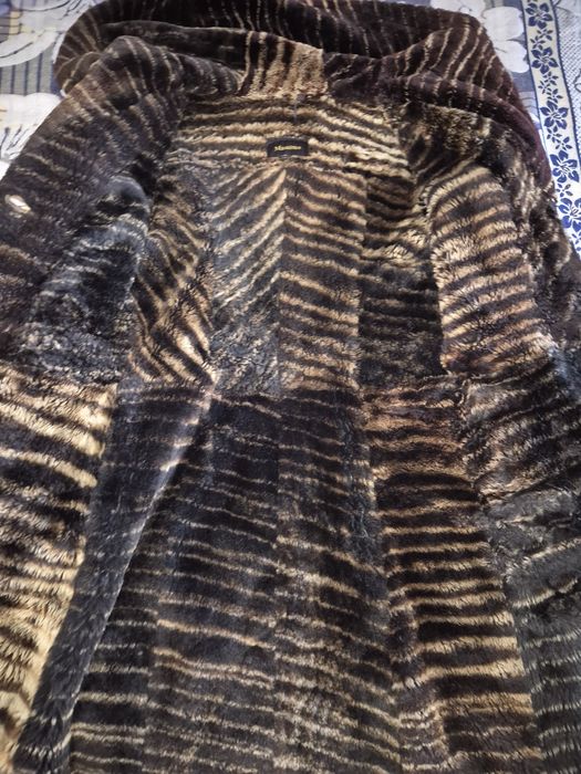 Кожанная дубленка