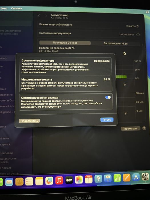 Macbook Air m1 256gb