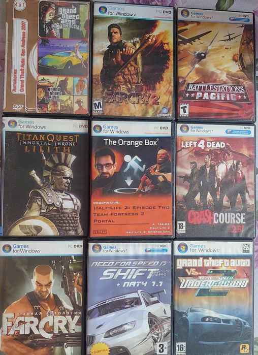 Игры на компьютер винтаж