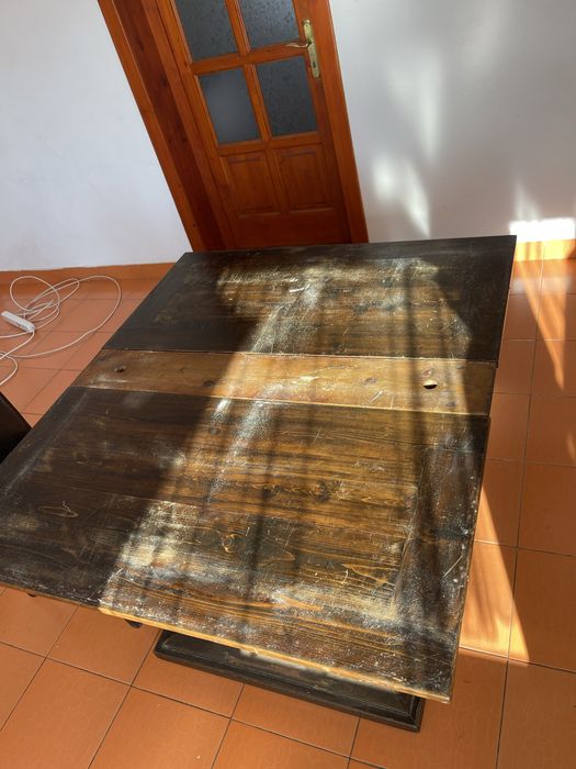 Masa patrata lemn masiv