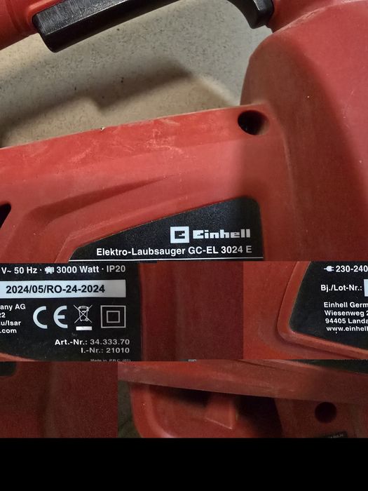 Aspirator - suflanta frunze Einhell