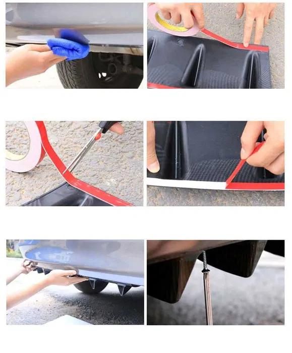 Добавка №3635-4 Универсална CARBON задна броня Спойлер за багажник Зад