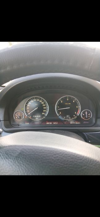 Bmw f10 cu motorul blocat