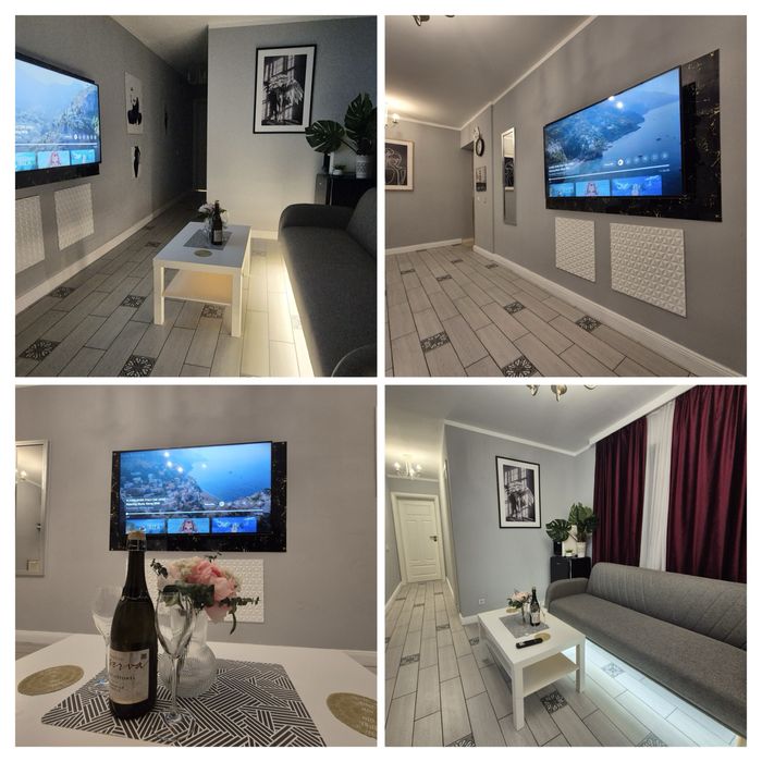 Inchiriez apartament 2 camere -bloc nou--zona centrala