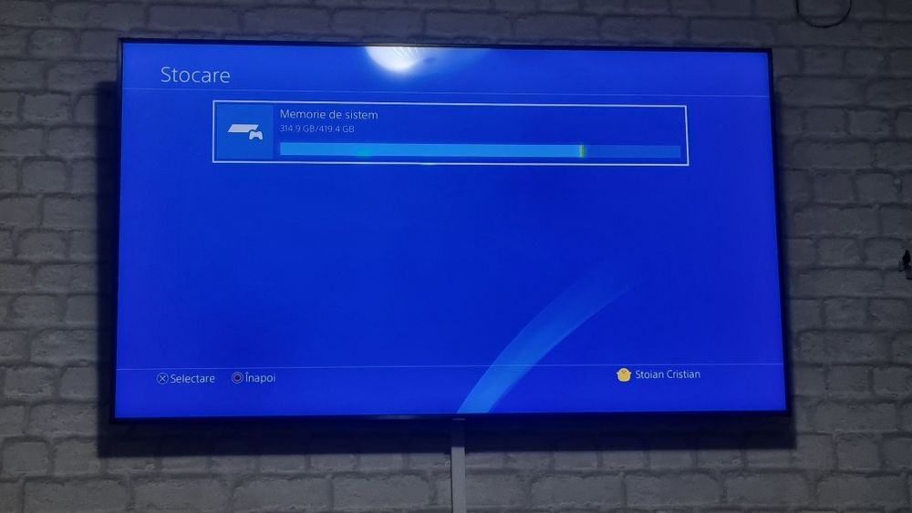 Consola PlayStation 4 Ps4 500GB SSD + 2x Controller + 9 jocuri