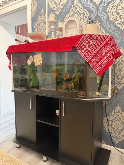 Аквариум с шкафом