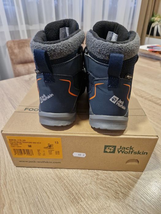 Ботуши JACK WOLFSKIN водоустойчиви,  размер 32