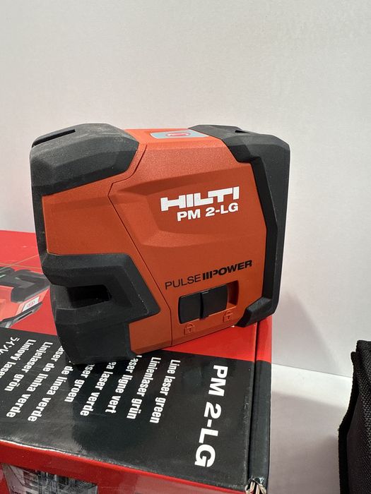 Hilti laser PM 2-LG raza verde exterior vertical orizontal bosch makit
