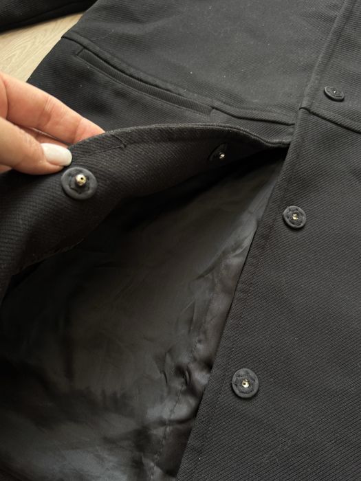 Пальто легкое черное Манго Mango