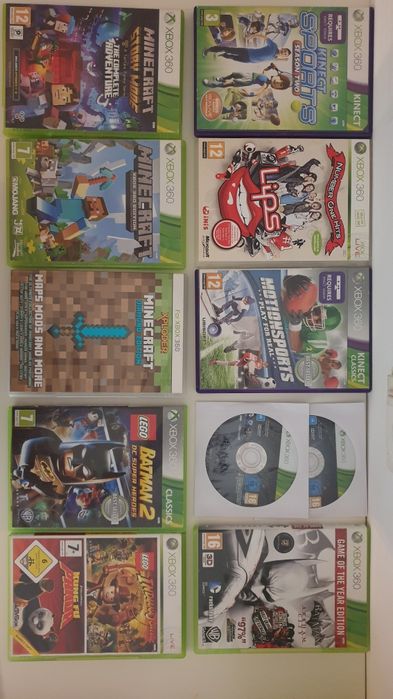 Minecraft, Lego, Batman