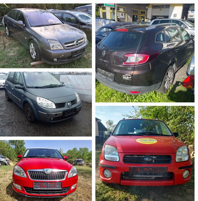 На части!Kia Rio,Citroen C4,Alfa 159Ti,Renault,Megan3,Scenic2,,SEAT,SK