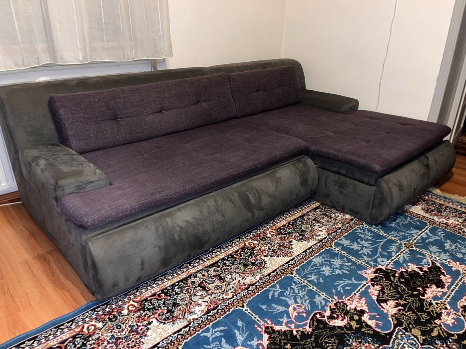 Coltar extensibil cu lada Canapea  transport GRATUIT