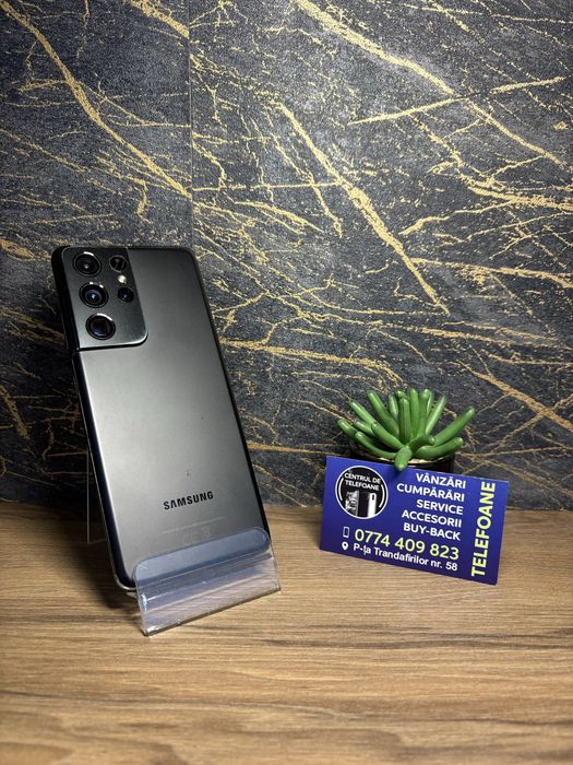 Samsung Galaxy S21 Ultra/128GB/Garantie 2Ani Centrul de Telefoane/Rate