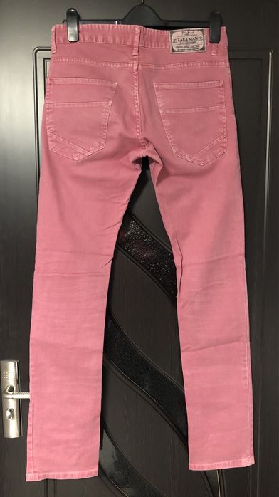Blugi roz zara barbati marime 40 blugi zara barbati 40 blugi zara man