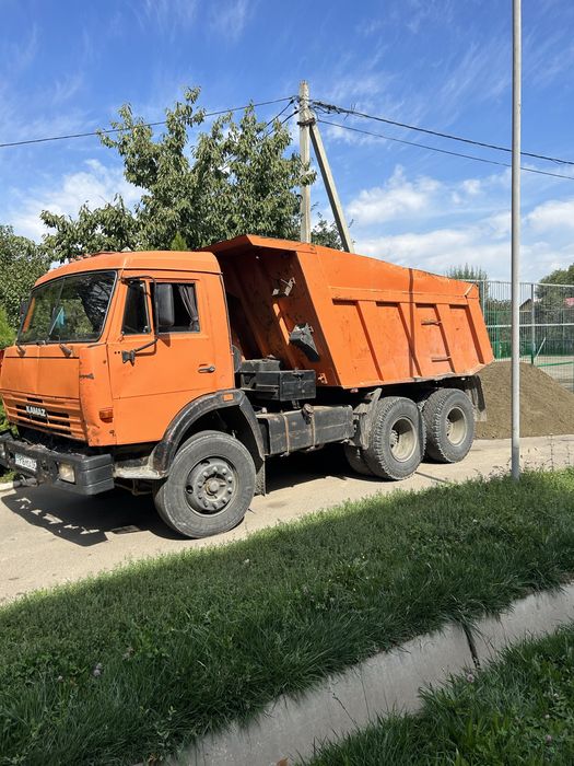 Вывоз Камаз Кум Саз Топырак Щебень баскада курылыс материалдар