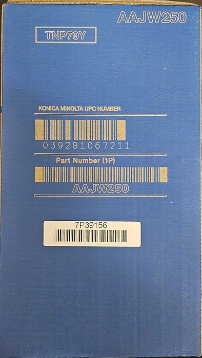 Cartuş toner Konica Monolta AAJW150 , AAJW250 , AAJW450