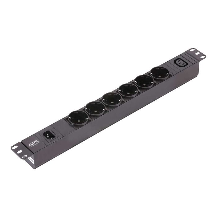 }APC Easy PDU Basic 1U 10A 230V (6)Schuko (1)C13