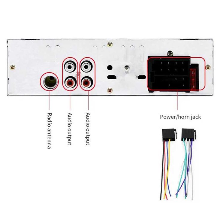 MP3 Плеър USB за автомобил кола бус радио блутут CD разговори AUX 1DIN