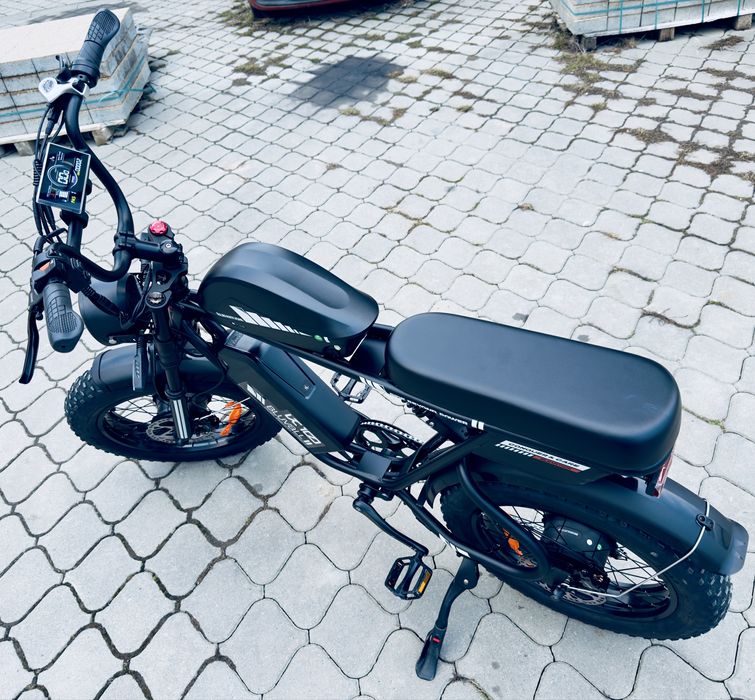 Bicicleta electrica 3000w,43ah,60km/h,autonomie 100km+,full suspension