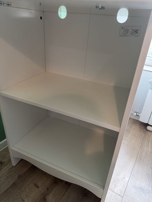 SMAGORA IKEA повивалник/ етажерка в бяло