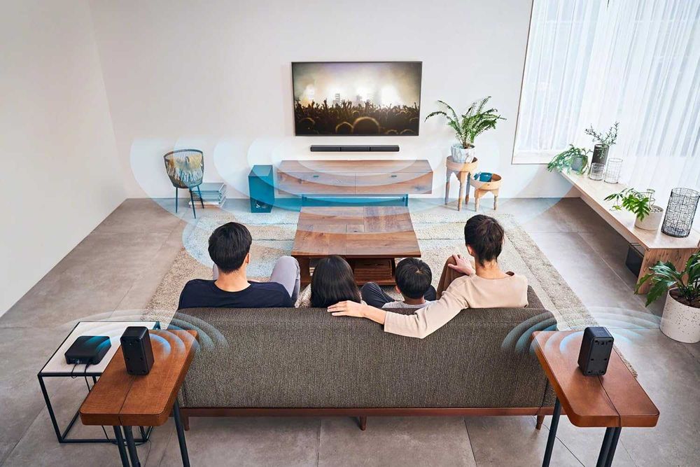 Нова Саундбар Безжична Система SONY HT-S40R, 2 години Гаранция, Обща Мощност 600 W