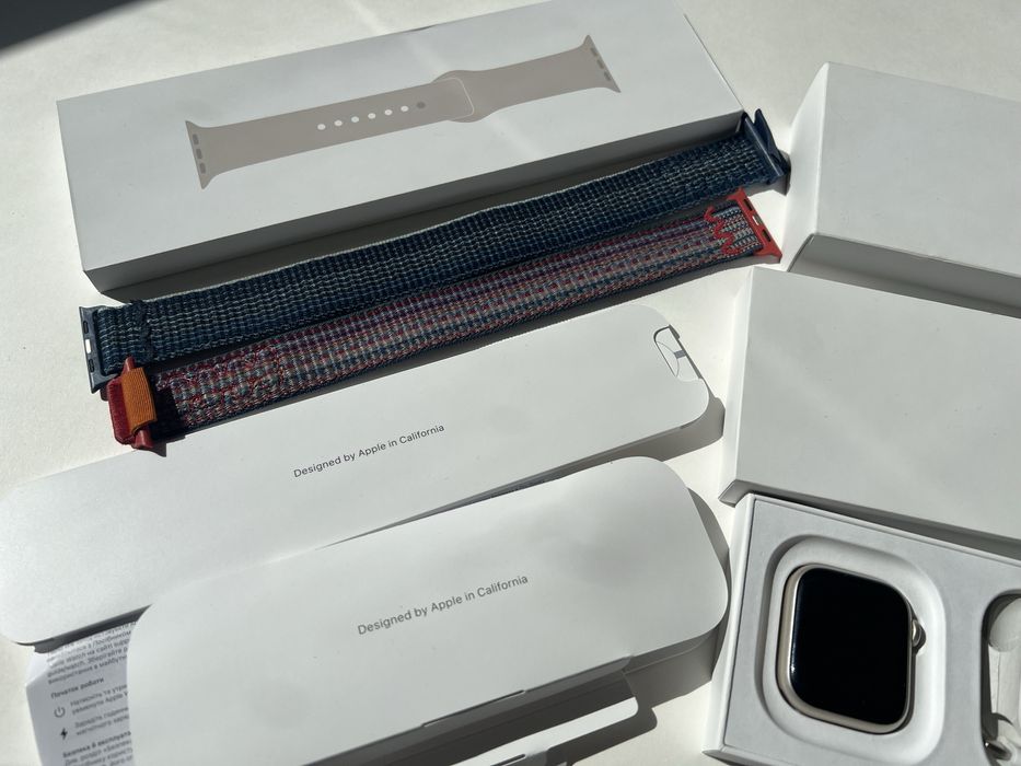Apple Watch Series 9, argintiu, 41 mm