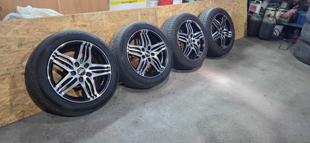 VAG  GRUP , MERCEDES  джати със летни гуми 205/55/16  7,5J×16  ET35  5×112  цо72