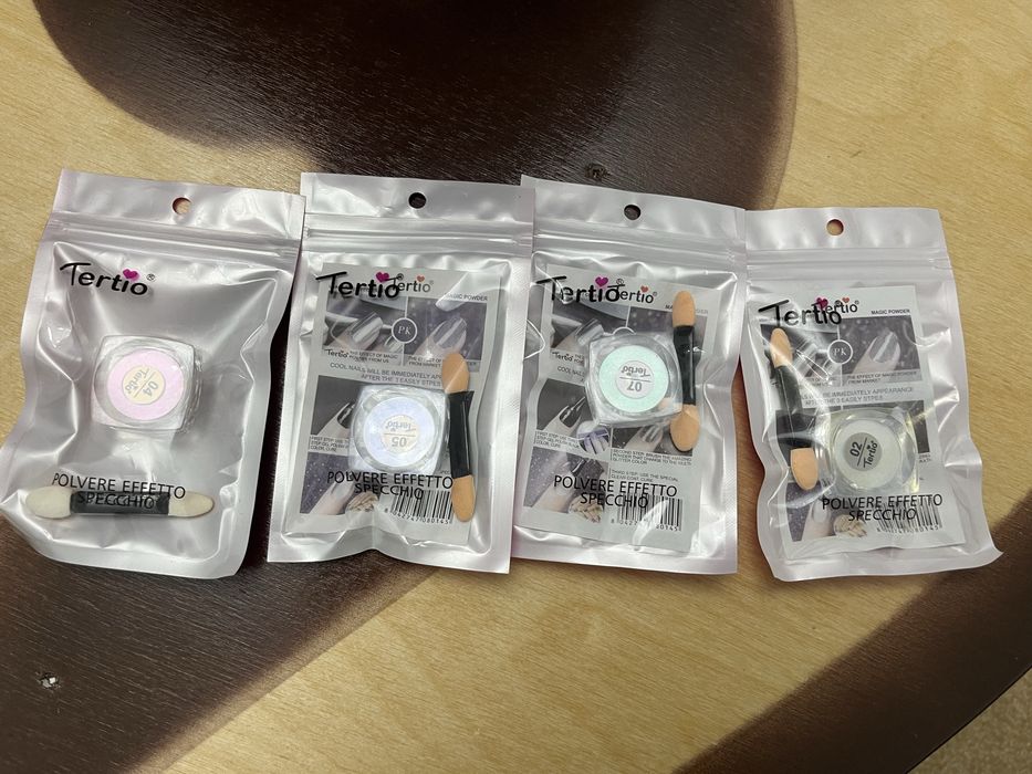 Гель лак и втирки