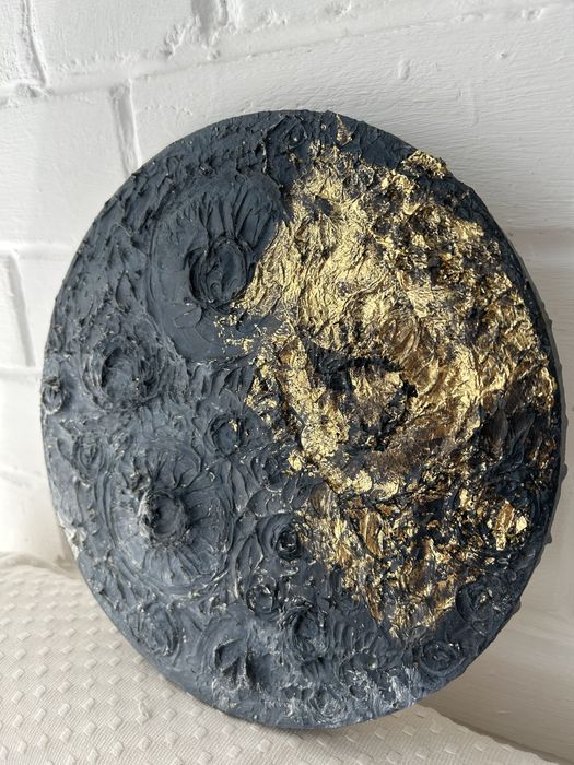 Текстурная картина «луна»