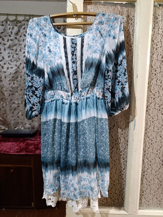 Платье 48 размер + блузка