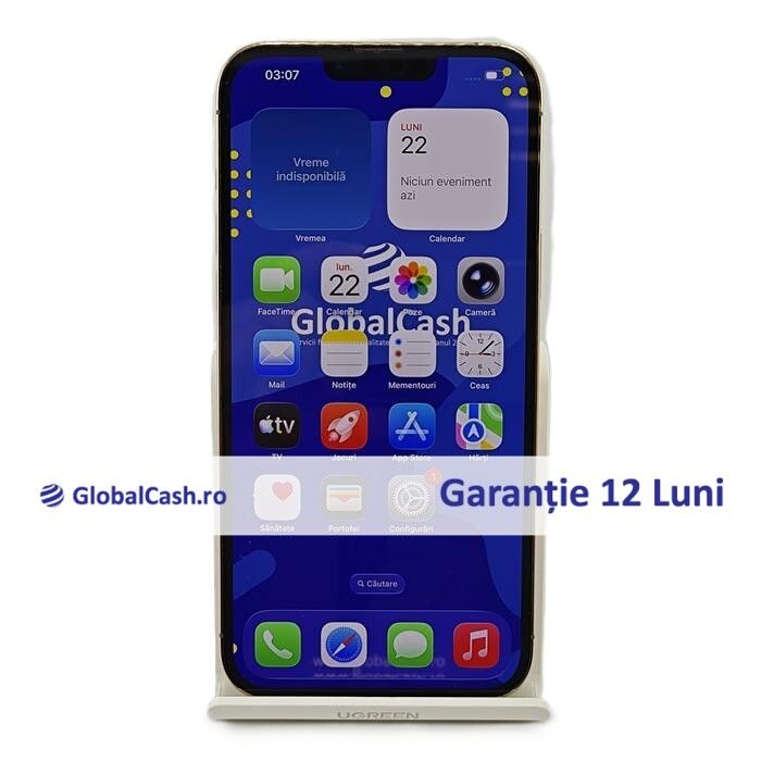 Apple iPhone 13 Pro Max 256GB, Gold, liber | GlobalCash.ro #GR124579