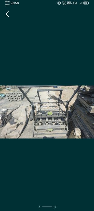 Станок для песка и шлакаблока