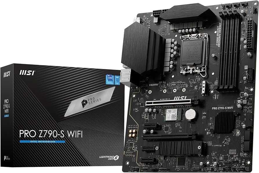 Дънна платка MSI Pro Z790-S WiFi - DDR5 с гаранция