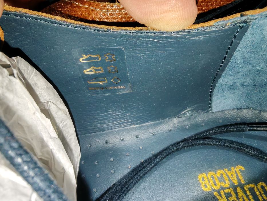 Елегантни мъжки обувки от естествена кожа Oliver Jacob №43