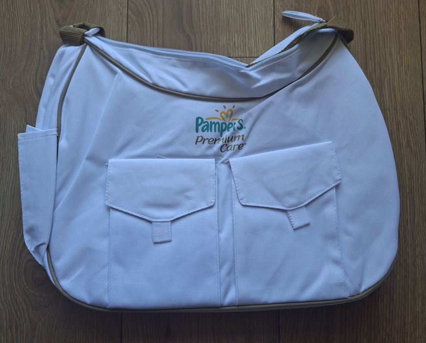 Чанта за бебешка количка + калъф за пелени  -  Pampers
