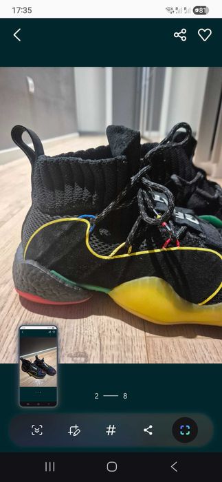 Маратонки adidas x pharrell williams