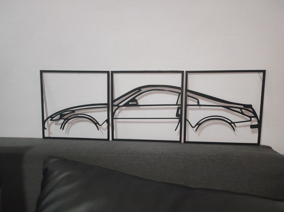 Декорация "авто-силует"