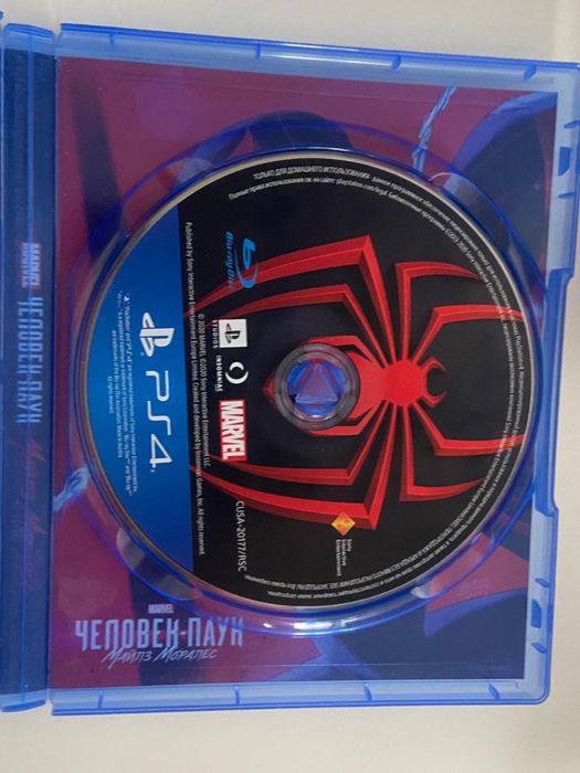 Человек паук: Miles Morales PS4