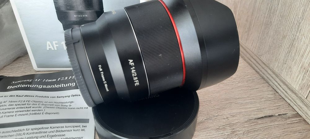 Фотообектив Sony /SAMYANG  AF14mm F2.8FE  / E-mount /FULL FRAME