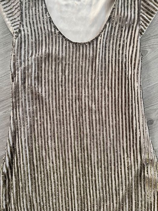 Rochie cu paiete aurii