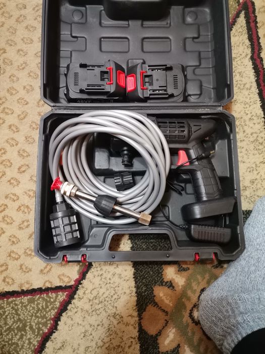 Pistol spălat nou cu 2 acumulatori