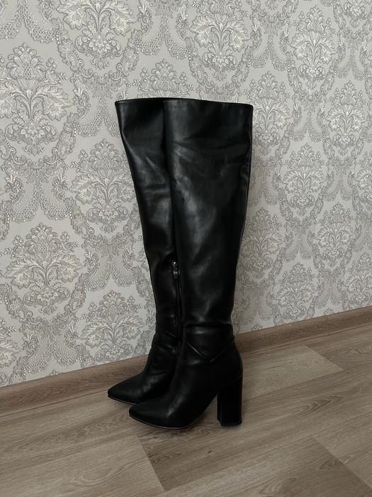 Ботфорты натуральные зима