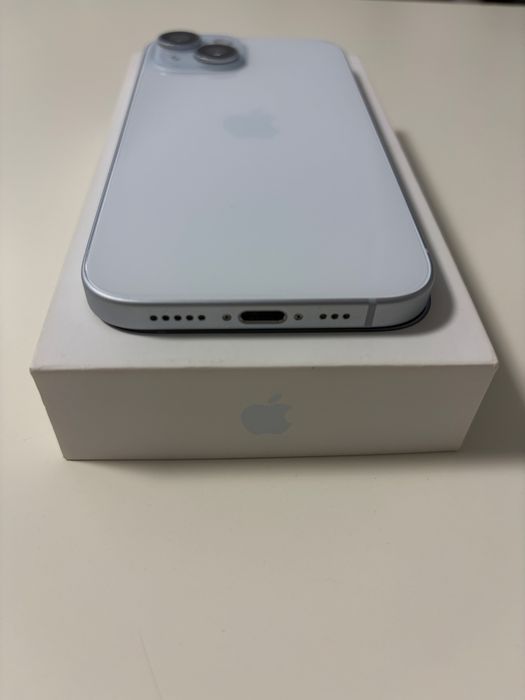Iphone 15  128gb blue IMPECABIL
