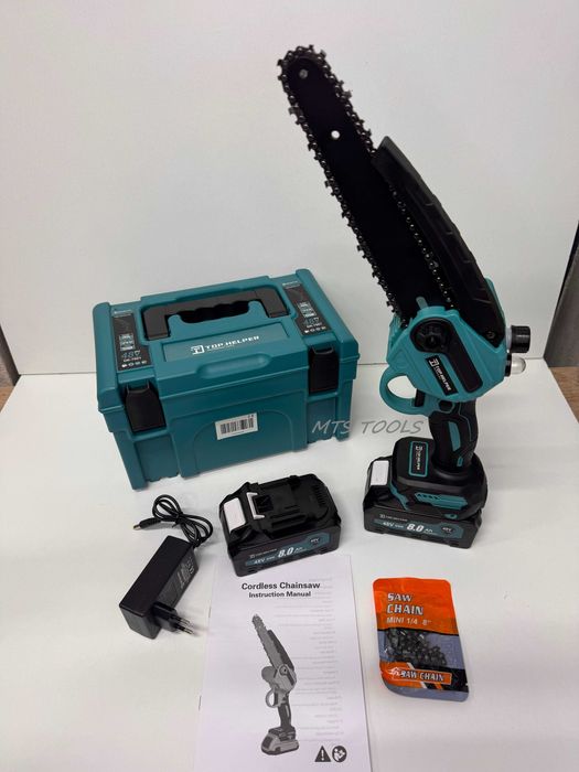 Mini Drujba Top Helper 2 acumulatori 36V 8Ah Lama 8"( 20 cm) 2 Lanturi