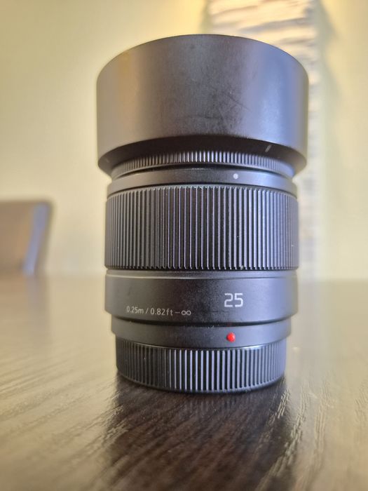 Panasonic 25mm F1.7 Lumix G Obiectiv MFT Negru