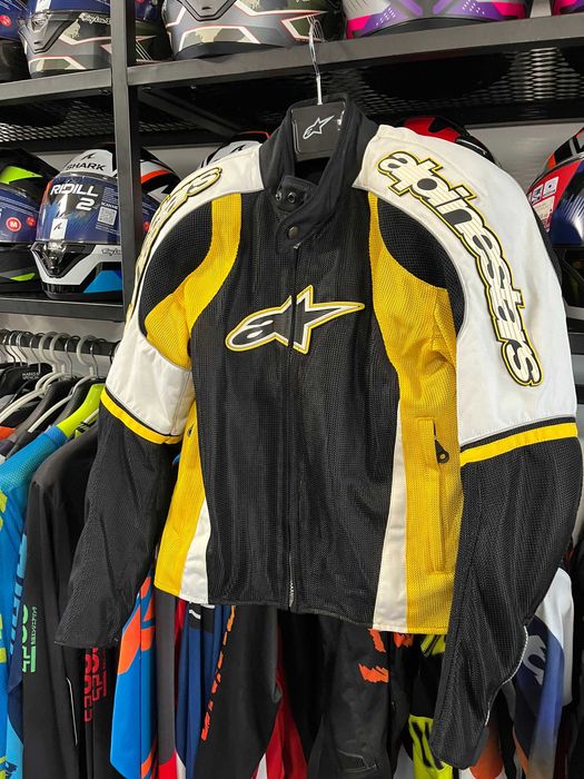 Текст.мото яке ALPINESTARS SMX-AIR,разм.S 48-50,протектори и подплата